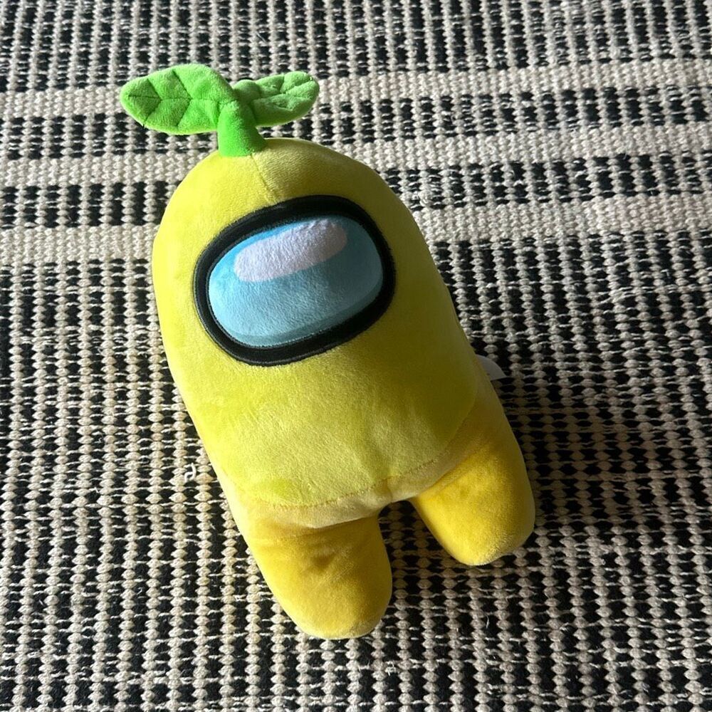 Among us Yellow plush 11” plush toikido plush